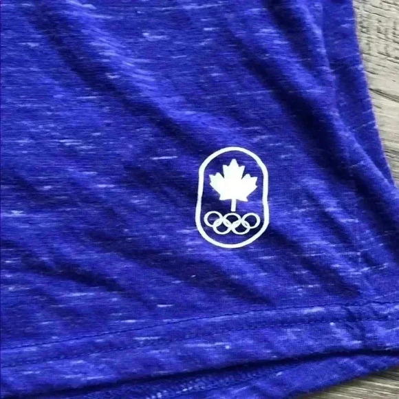 🌼4/$30🌼ADIDAS | Team Canada Purple T-shirt - Picture 3 of 8